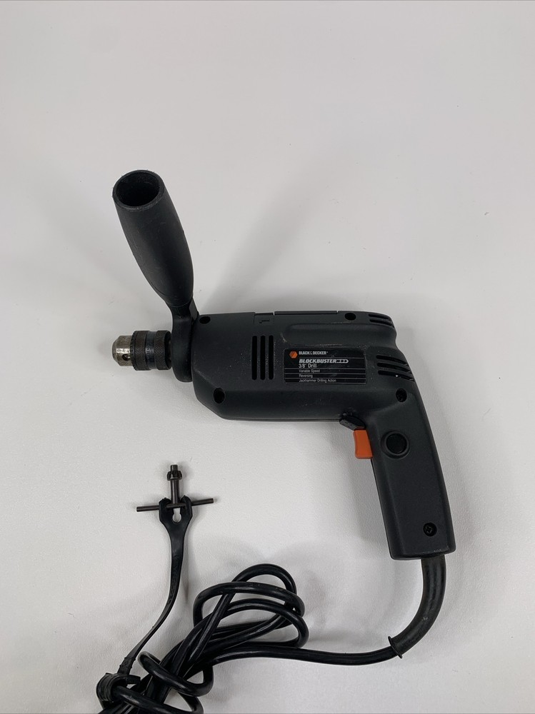 Black & Decker No 7194-1 Type 1 Variable Speed Reversible 3.5A 3/8" Hammer Drill