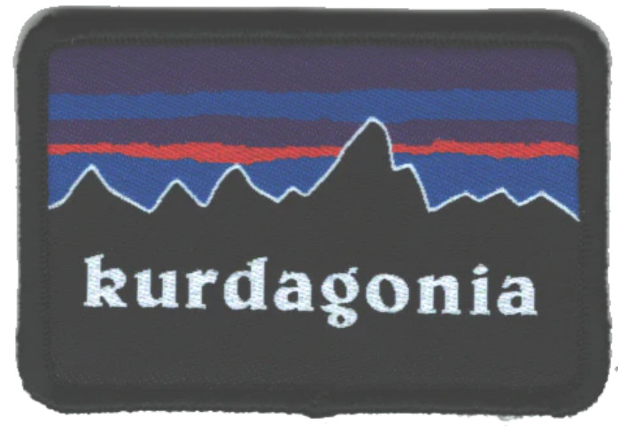 Kurdagonia Patch Kurdistan Iraq Mountain Patch