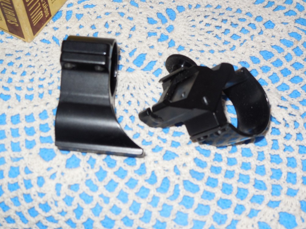 Weaver Rail Mount Bracket Holder & William Sight Thru Mount Lot