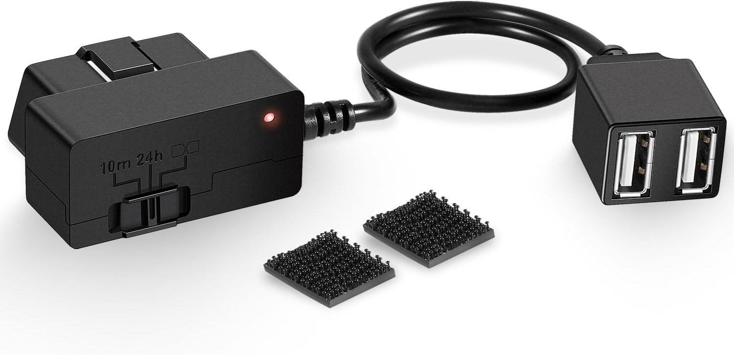 010-12530-23 Constant Power Cable for Garmin Dash Cam Fits Vehicle's OBD-II Port