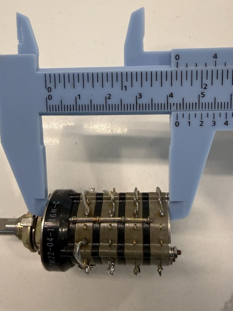 grayhill rotary switch 57M22-04-1-16N-C 16 Position 4 Deck