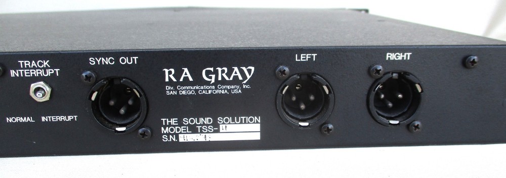 R.A. Gray Model TSS-11 Device Controller With CD Player & Z80 CPU Untested Parts