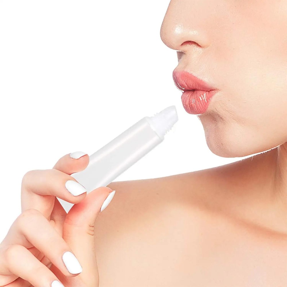 6PCS Empty Lip Gloss Tubes - 8ml Clear Refillable Squeeze for 8ml/6pcs