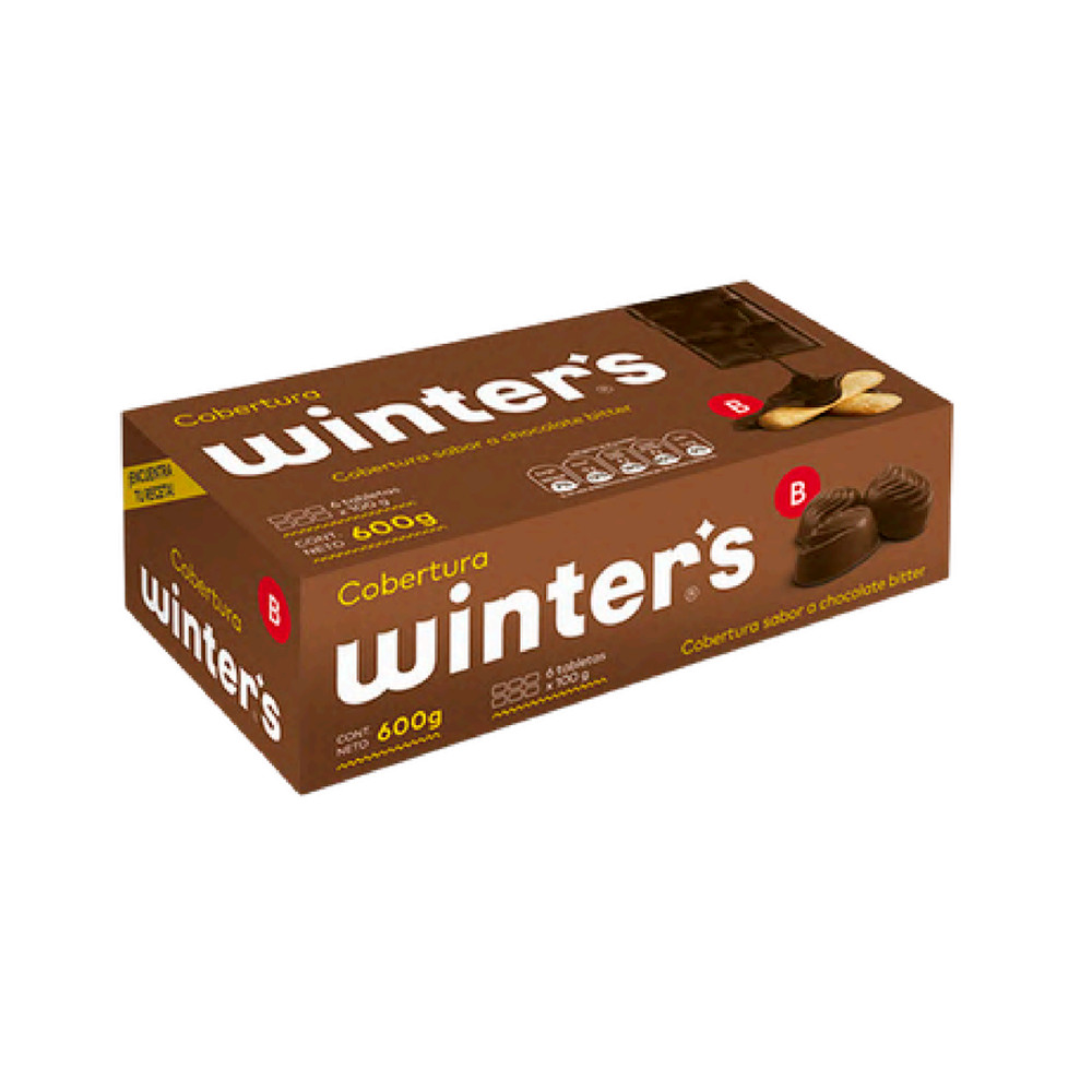WINTER.- CHOCOLATES -6  X  100 gr -  Caja - PERU
