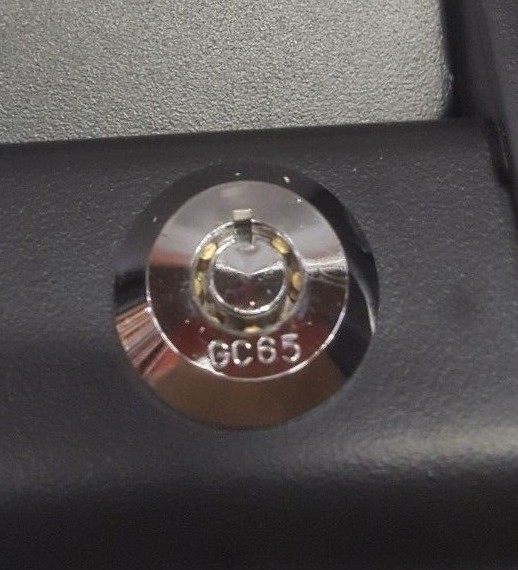 GC65 2 NEW KEYS Sentry Pistol Safe Code: GC65 Handgun Key Models QAP1E & QAP1BE