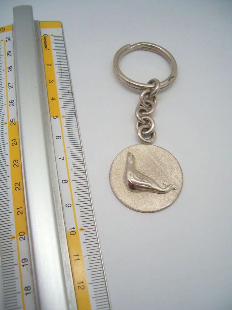 925 Silver SEAL Keychain - Break - Pinniped -