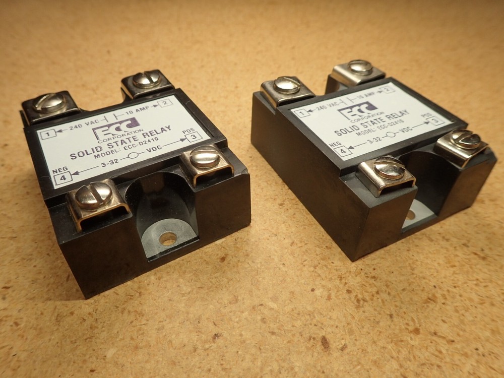 (Qty. 2) Optically Isolated Solid State Relay, unused