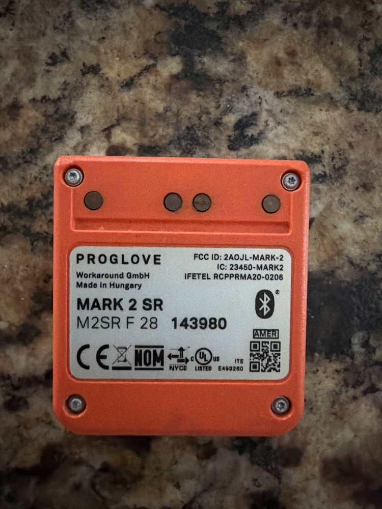 PROGLOVE Mark 2 SR Hand Scanner LH