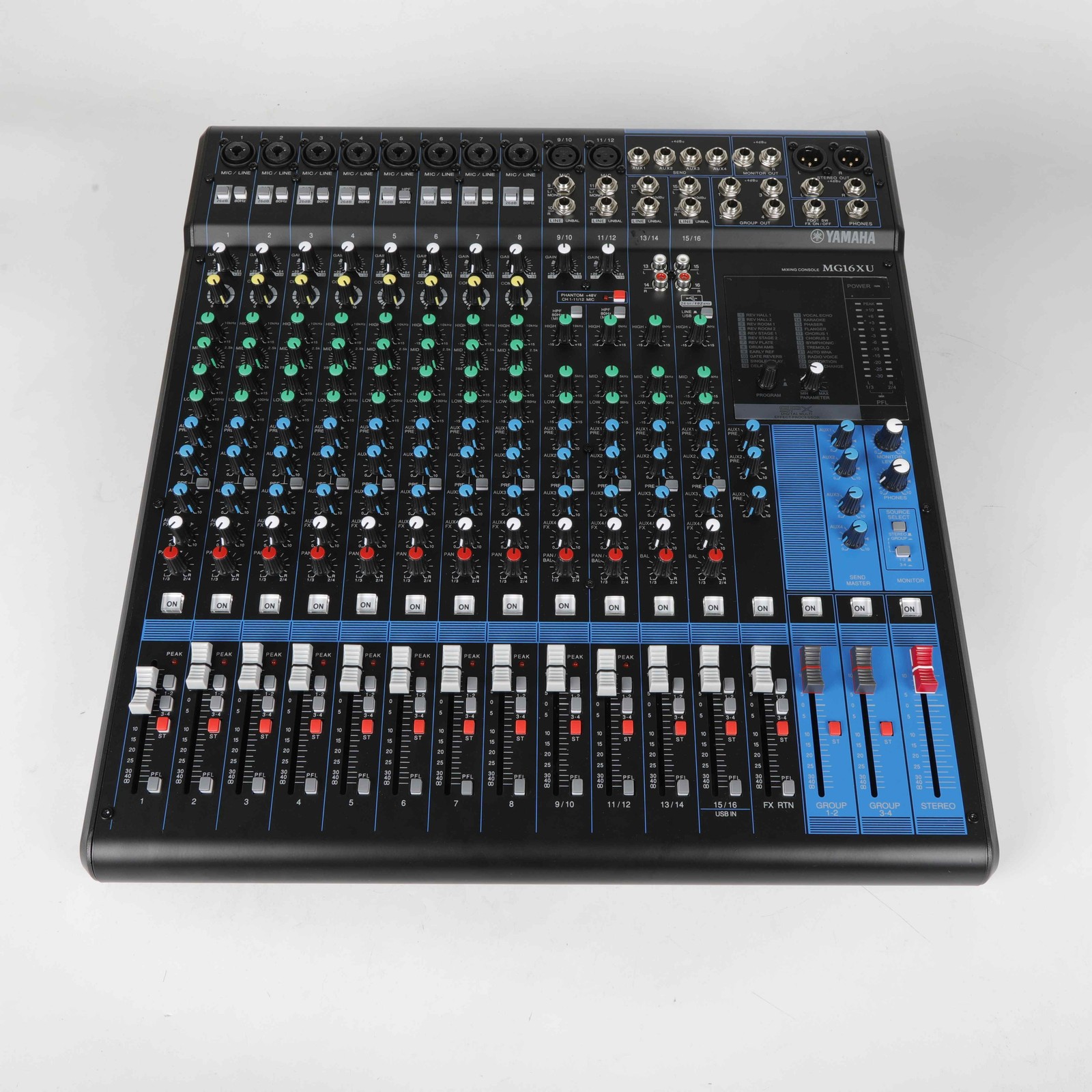 NEW Yamaha MG16XU Channel Mixer With USB And Effects