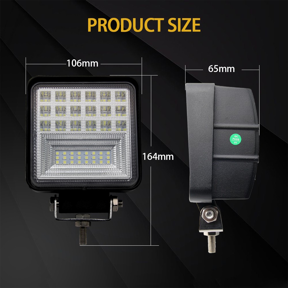 2pcs LED Work light for Caterpillar Skid Steers Excavator Forklift Light Loader