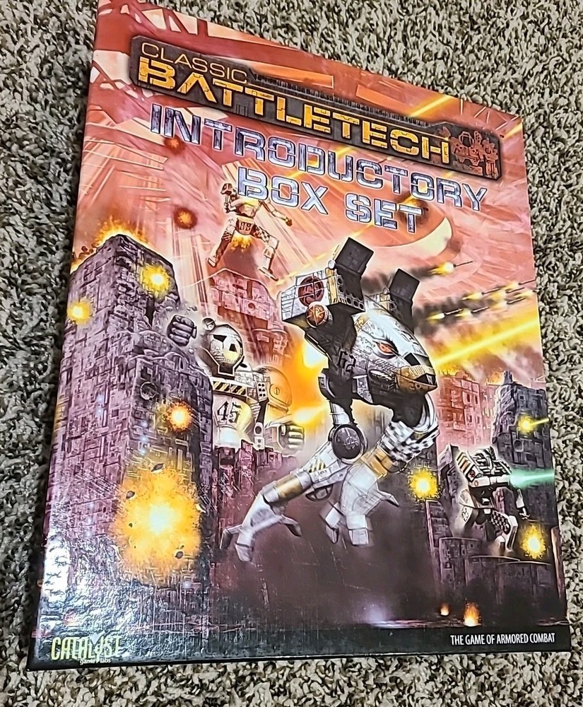 Catalyst Classic Battletech Introductory Box Set Great Condition