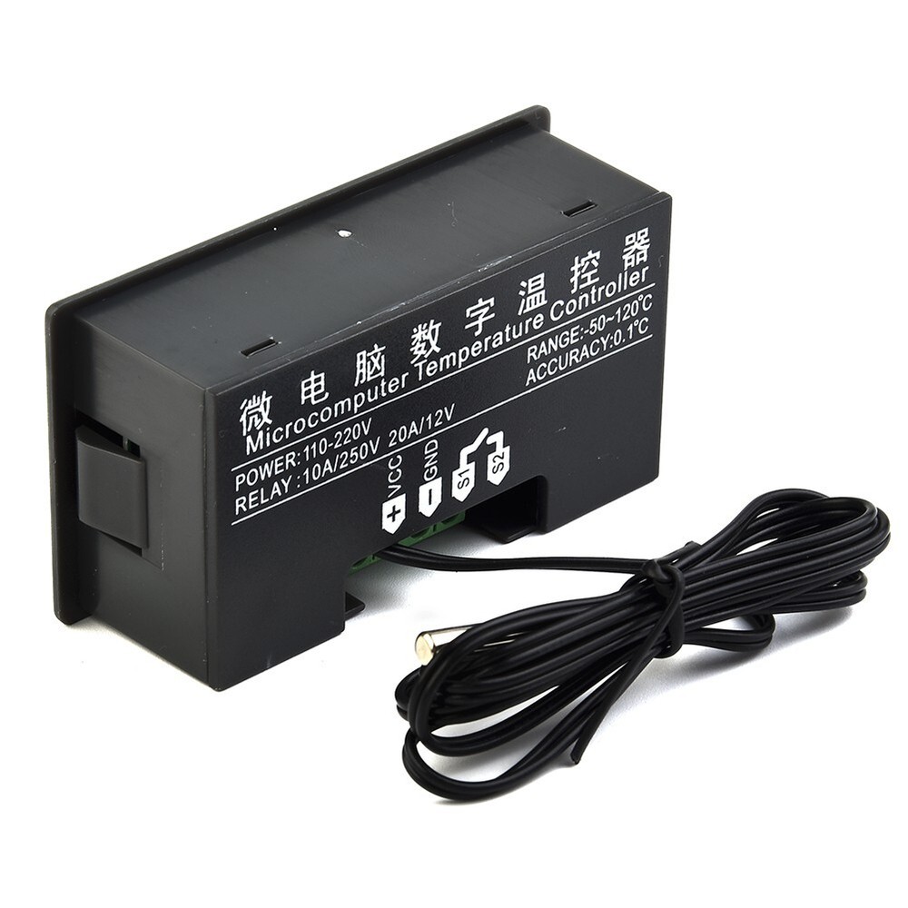 Digital Temperature Controller Thermostat Control Switch Regulator 12V/24V/220V