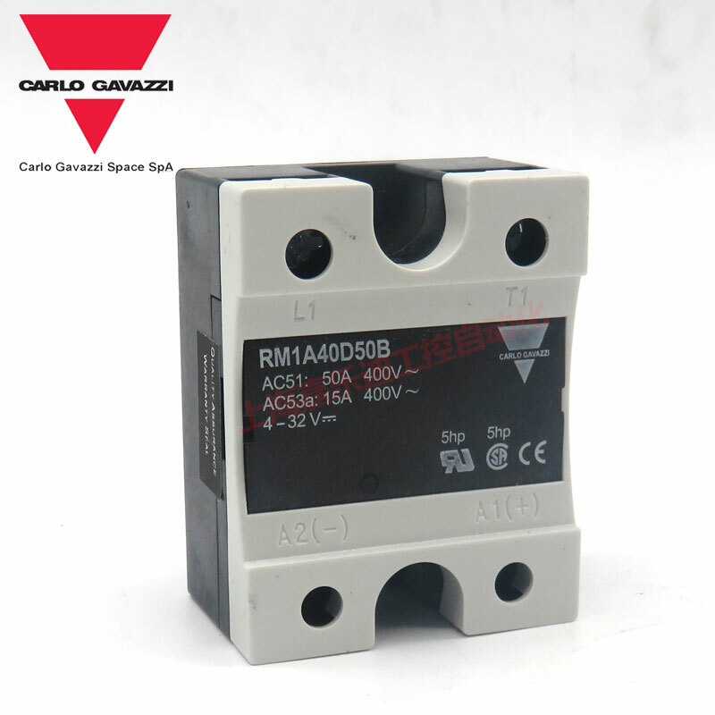 CARLO GAVAZZ Solid State Relay RM1A40D50B 50A DC control AC