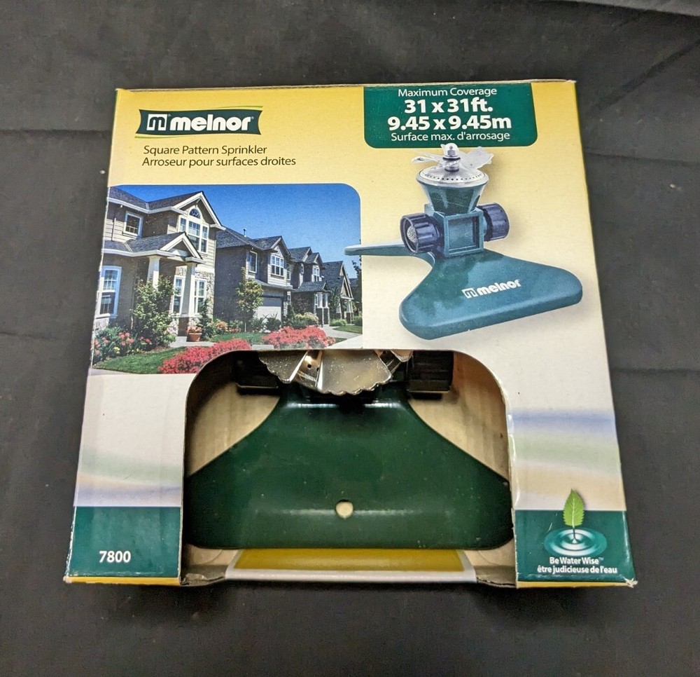 Melnor 7800 Metal Square Pattern Sprinkler