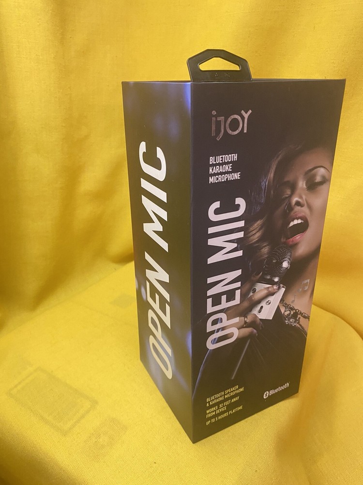 Karaoke Microphone & Bluetooth Speaker Open Mic by IJOY