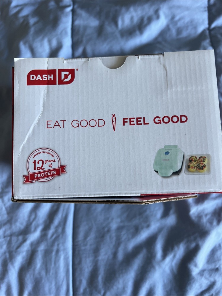 Dash Egg Bite Maker Countertop Egg Cooker, Teal - NEW in Box
