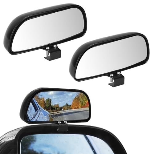 Blind Spot Mirror - 2 Pack Rear View Concave Mirror Blindspot Wide Angle