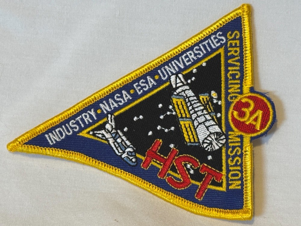 NASA Patch STS-103 Space Program HST-3A HUBBLE TELESCOPE Servicing Mission 4"