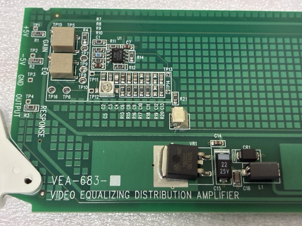 Leitch Harris VEA-683 Video Equalizing Distribution Amplifier DA
