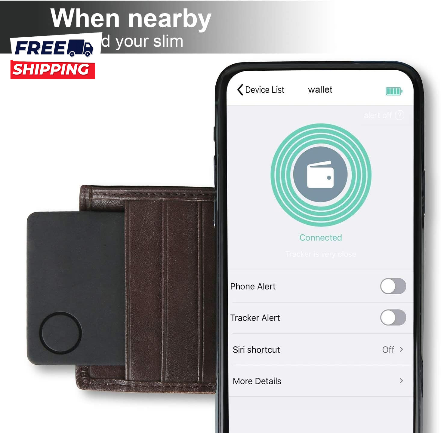 Wallet Tracker Finder Locator Small est Slim GPS Credit Deit Card Find Wallet