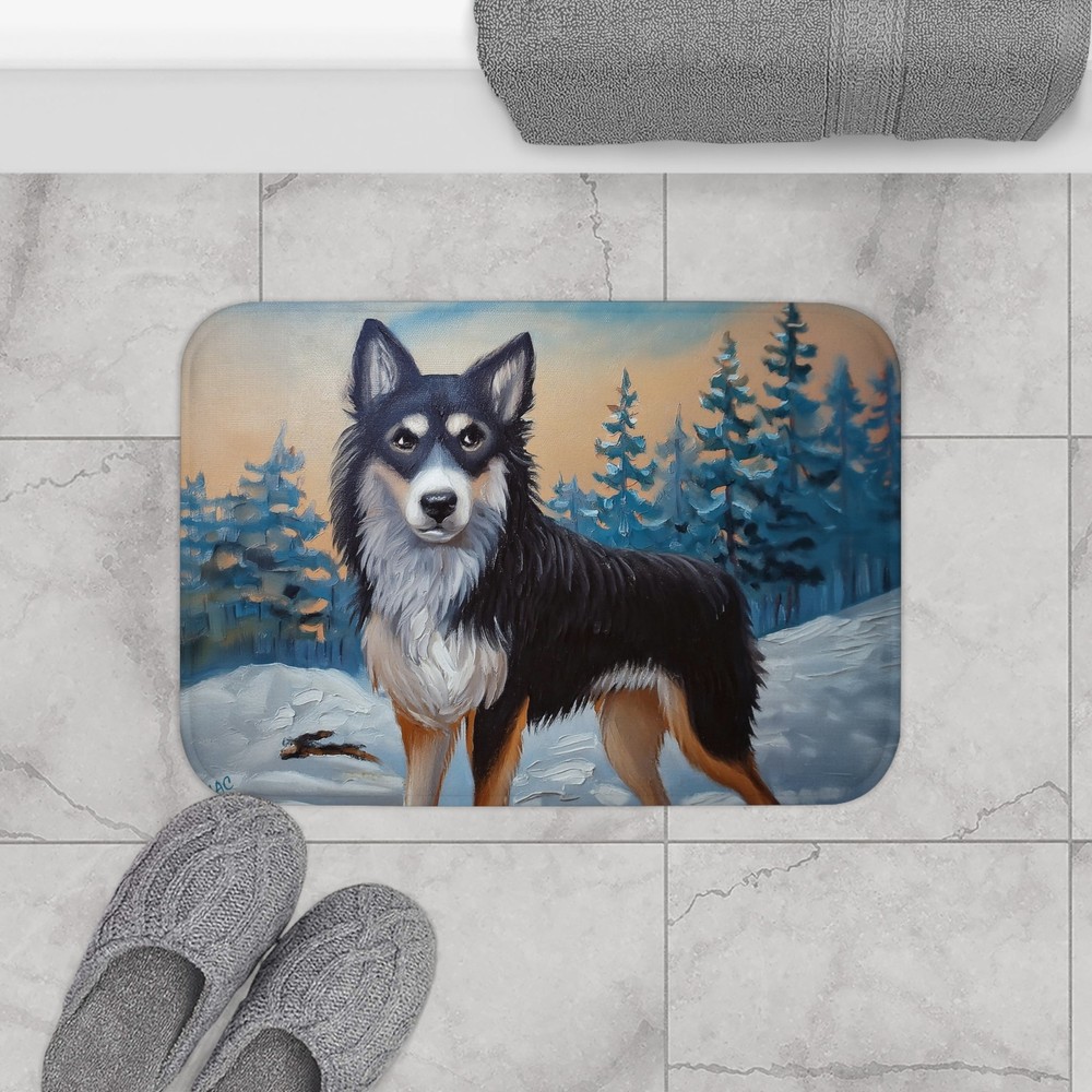 Lapponian Herder Bathroom Rug Mat -