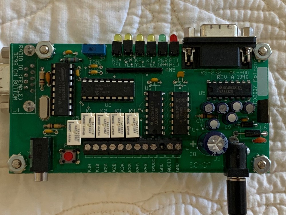 MOTRON ELECTRONICS AK400 DTMF RELAY CONTROLLER