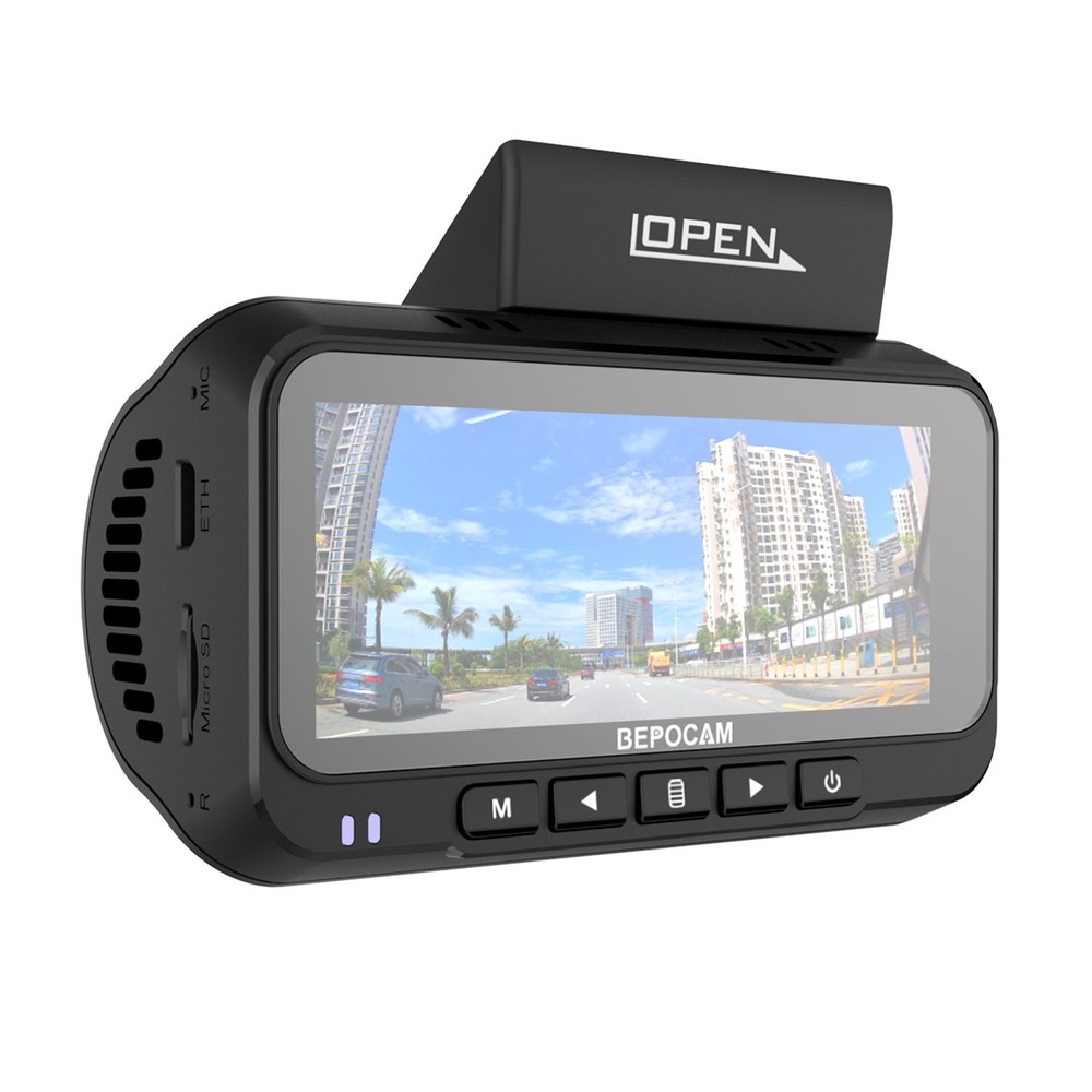 Dash Camera 4K Front and Rear Dash Cam Built-In WiFi & GPS, App control
