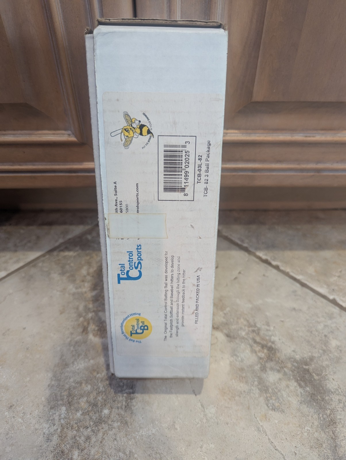 TOTAL CONTROL BALL TCB 82 Softball Weighted Training Hitting Batting Aid ~ 3 PK