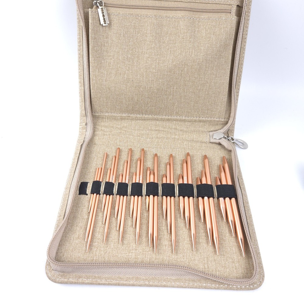 Aeelike Aluminu Interchangeable Knitting Needles Set, Circular Knitting Needles