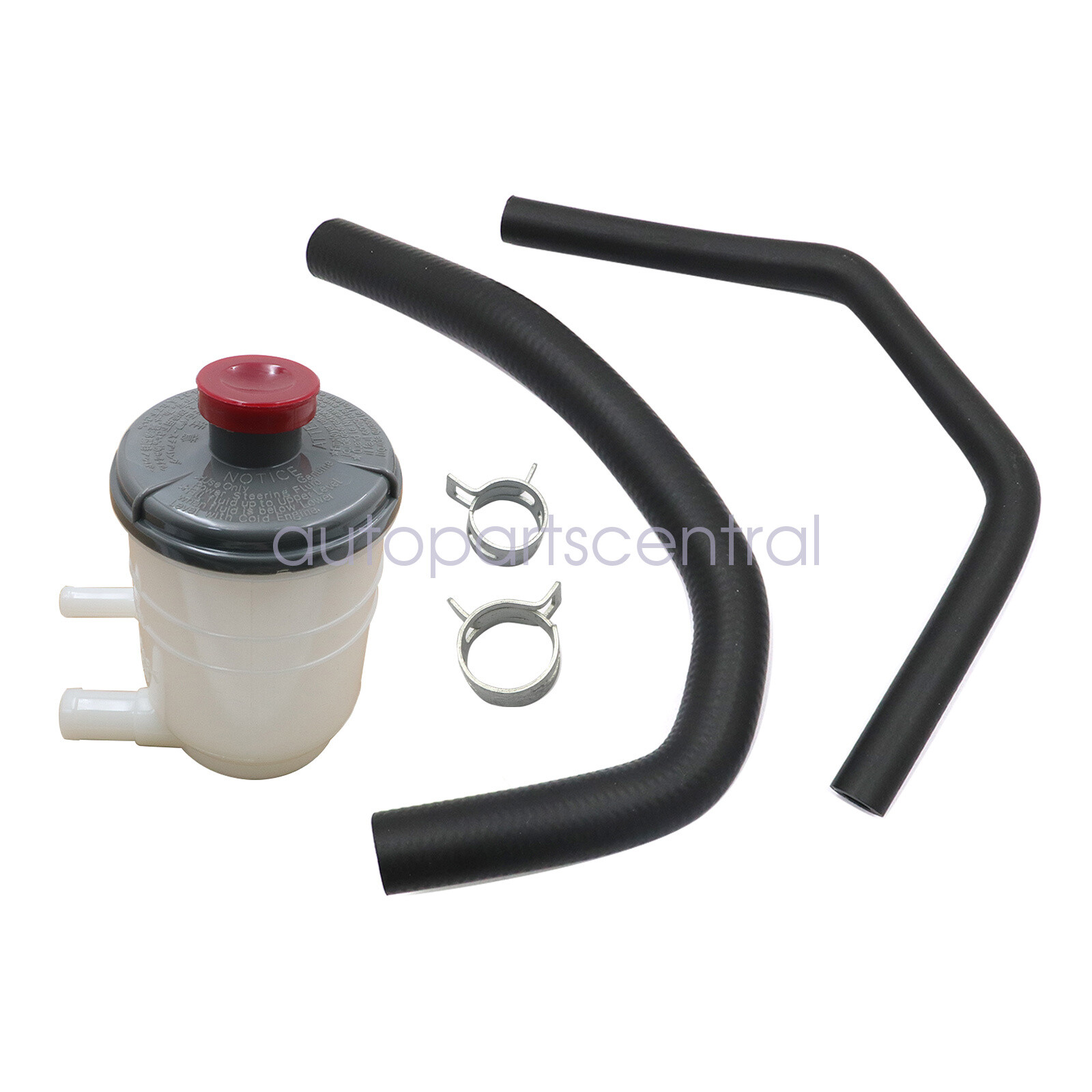 Fits For Honda Accord 2003-2007 Power Steering Pump Reservoir Tank & Hoses Kit