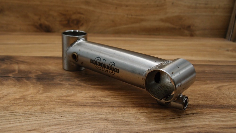 1990's MTB ahead stem CLS Control Lite System CRMO  1 1/8 in