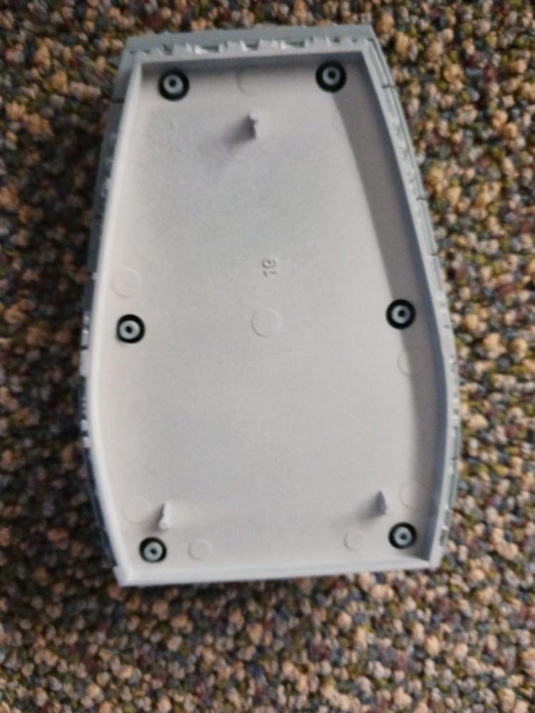 Moebius Models Battlestar Galactica Pegasus 1/4105 Scale Model Kit Open Box