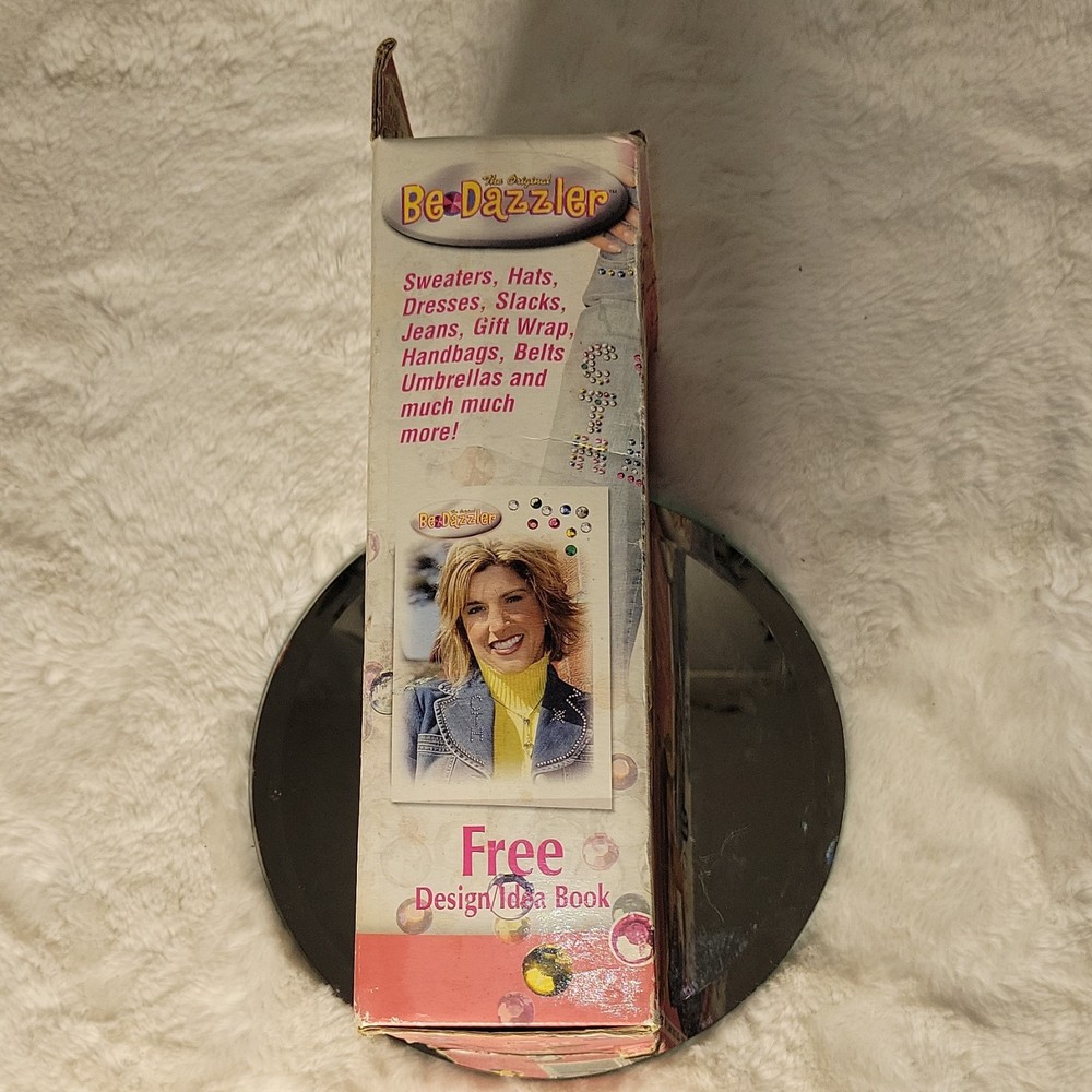 BeDazzler Rhinestone & Stud Setting Tool BDZ-06 with Attachments & Studs