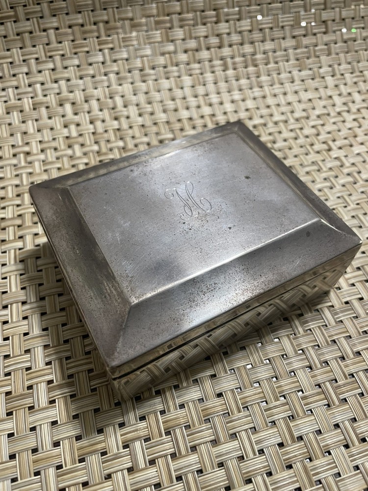 Antique Gorham Sterling Silver Trinket Box – Model #352