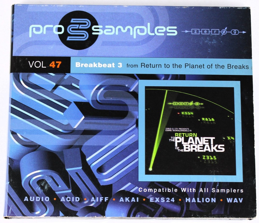 Zero-G Pro Samples 47 Breakbeat 3 Sample/Sound Library/Sampling Double CD