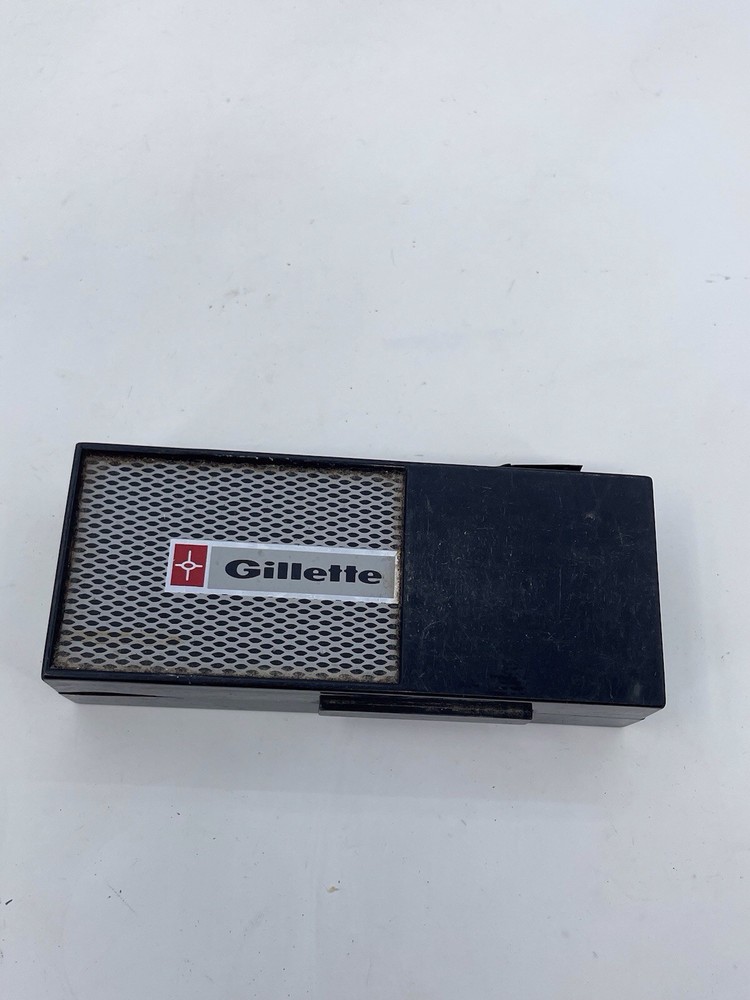 Vintage Gillette Techmatic Adjustable Height Razor with Original Case