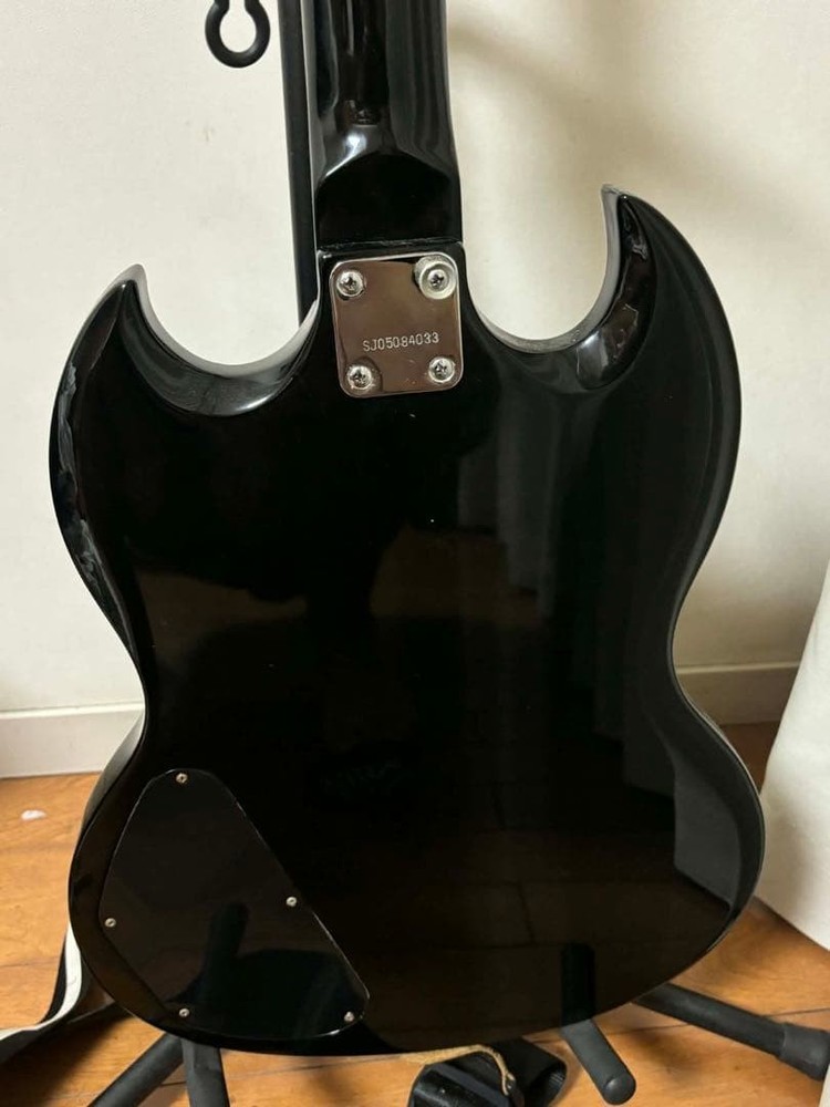 Epiphone Electric Guitar Black Devil Design