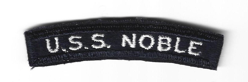 Vintage  Navy USS NOBLE  Shoulder Patch