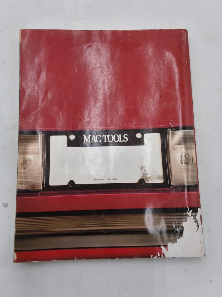 1992 Mac Tools Catalog Tools For The World Class Technician