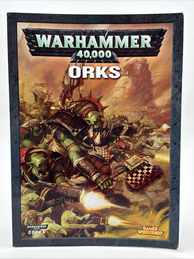 Games Workshop Warhammer 40k Codex Orks 4th Edition 2007