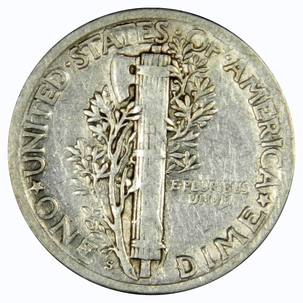 1925-S MERCURY DIME ~ XF ~ PRICED RIGHT!