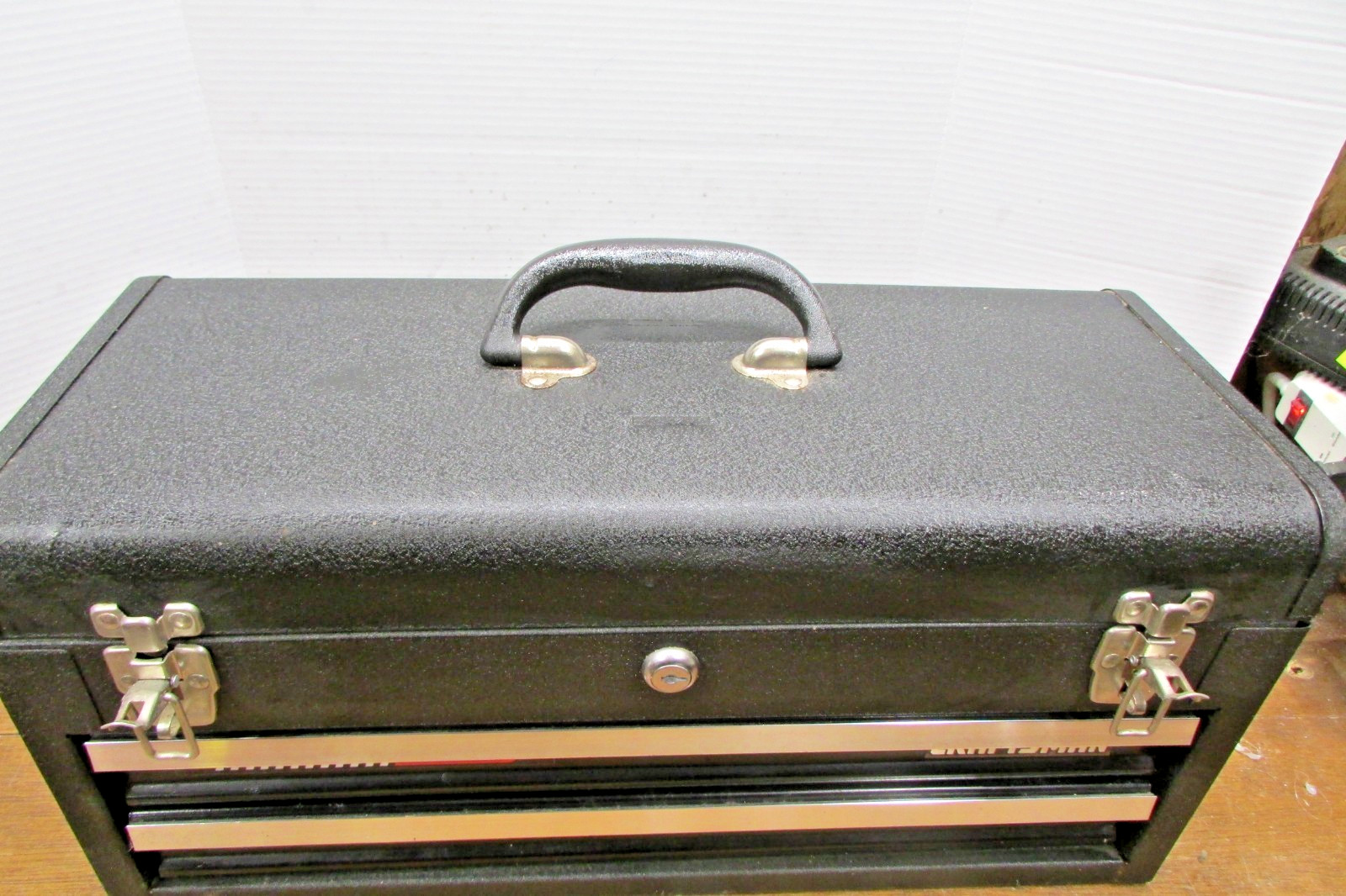 Vintage Craftsman Rally 2 Drawer Tool Box Chest Near Mint. USA.