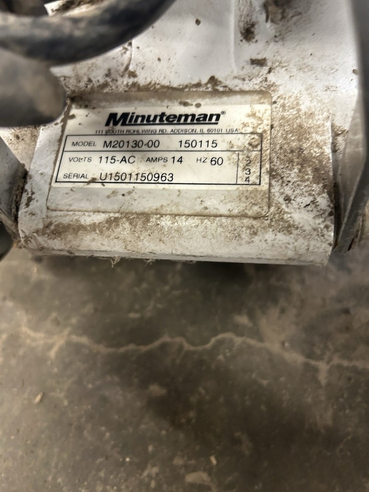 Minuteman 1500 Floor Burnisher