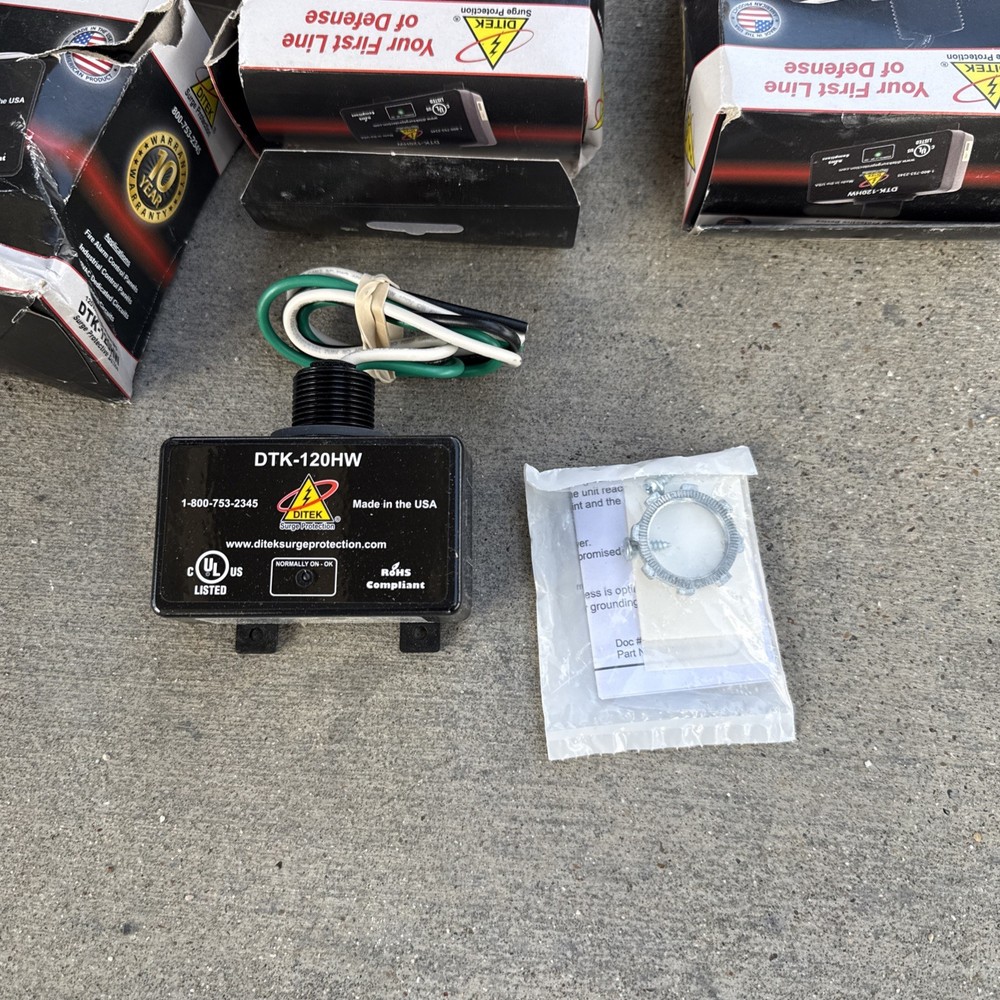 Ditek DTK-120HW 120VAC Single Phase SPD Surge Protector