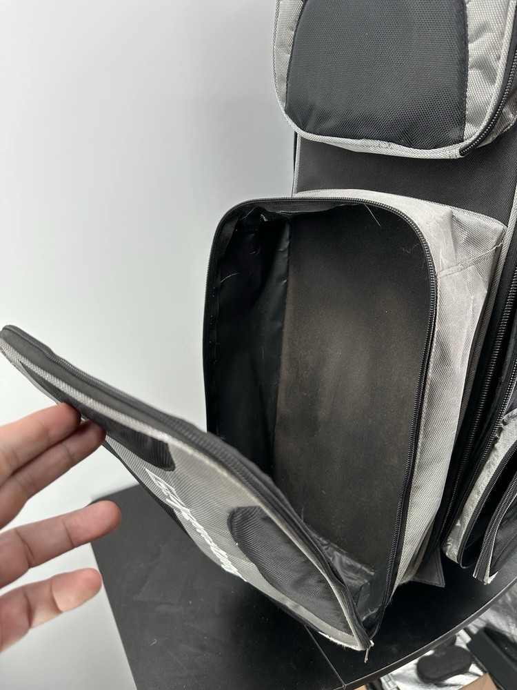 Brunswick Flash X Triple Roller Bowling Bag - Silver (preowned)