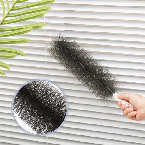 Pcs Cobweb Duster Bendable Fan Duster Plastic Dust Cleaner Reusable 2 Gray