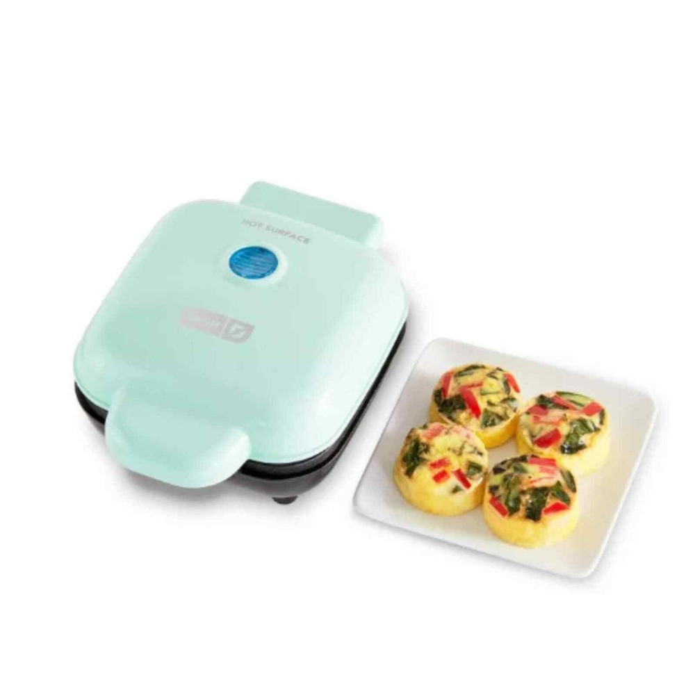 Dash Egg Bite Maker Griddle Aqua