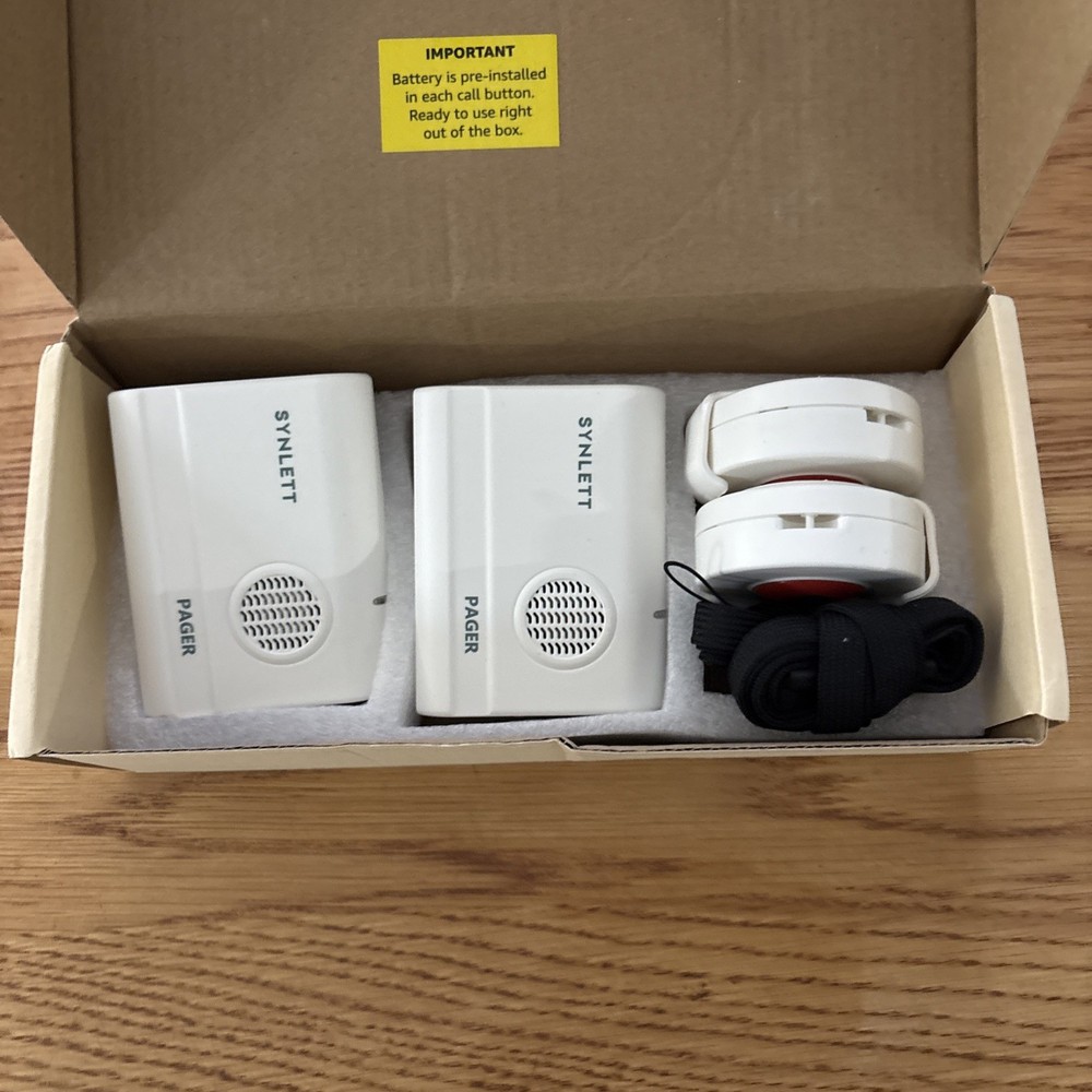 Simple Alert Call Button And Portable Open Box for Pictures Only