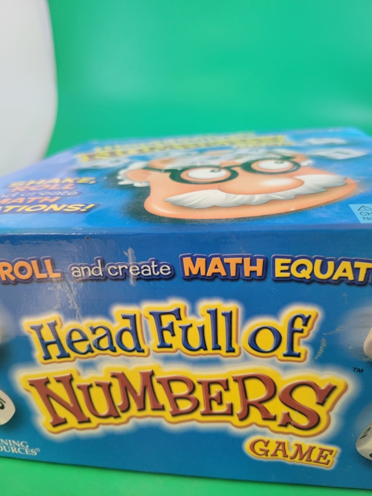 HEAD FULL of NUMBERS Math Equations Learning Game 2006 100% COMPLETE