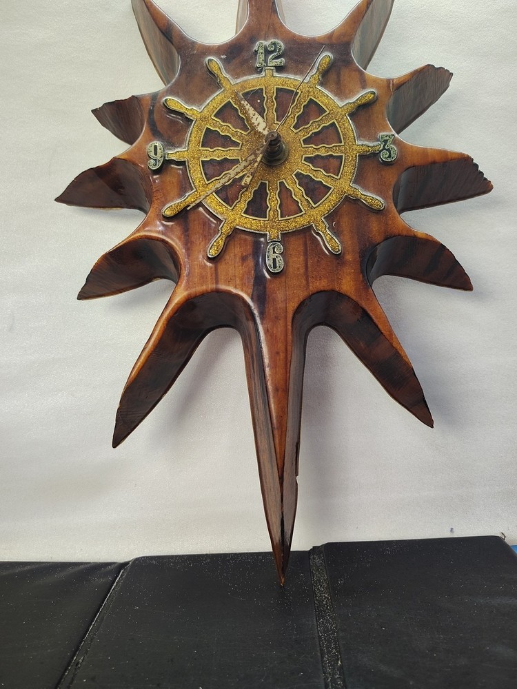 wooden clock faces vintage